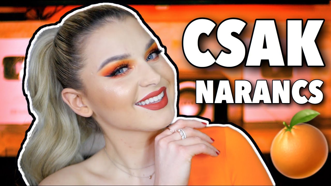 EGYSZÍNŰ SMINK *CSAK NARANCS* 🍊