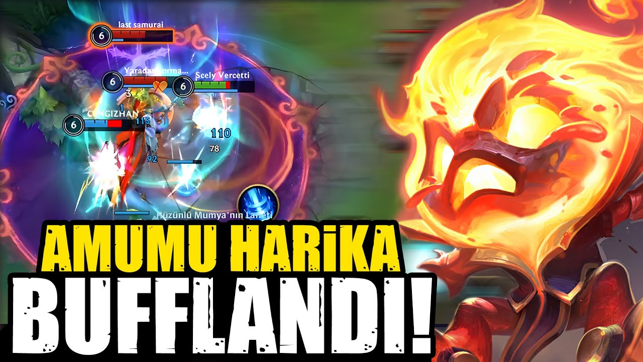YENİ SEZONDA ELMAS 3 OLMA MAÇI | AMUMU HARİKA BUFF - Wild Rift