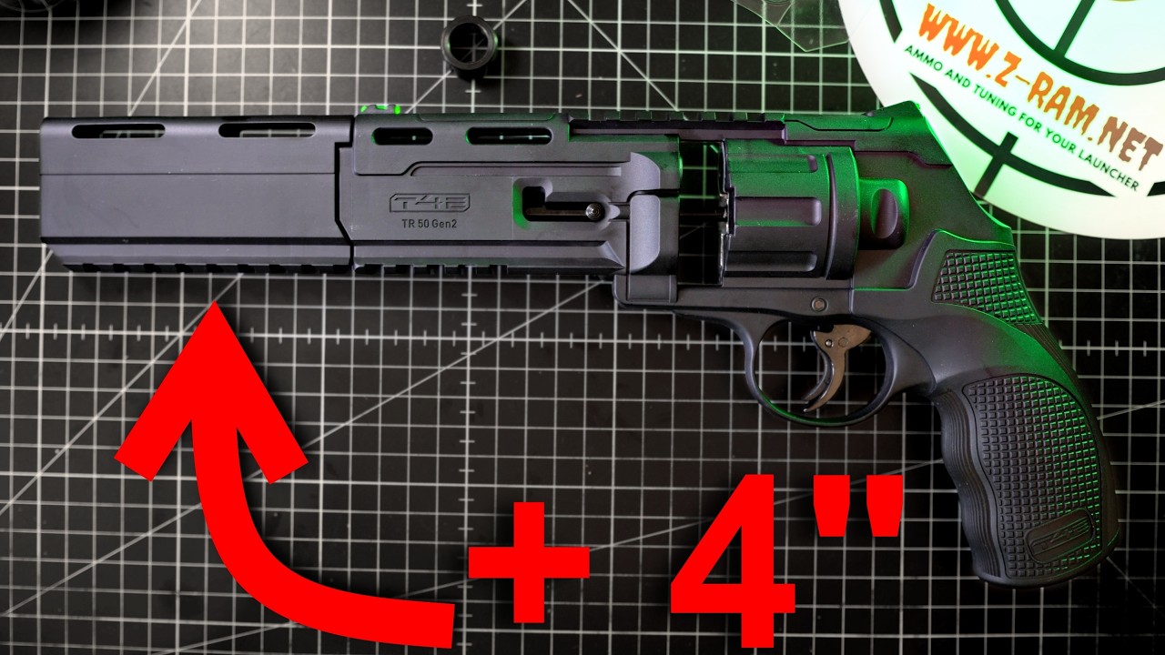 Umarex HDR50 Tuning Barrel VS Stock...