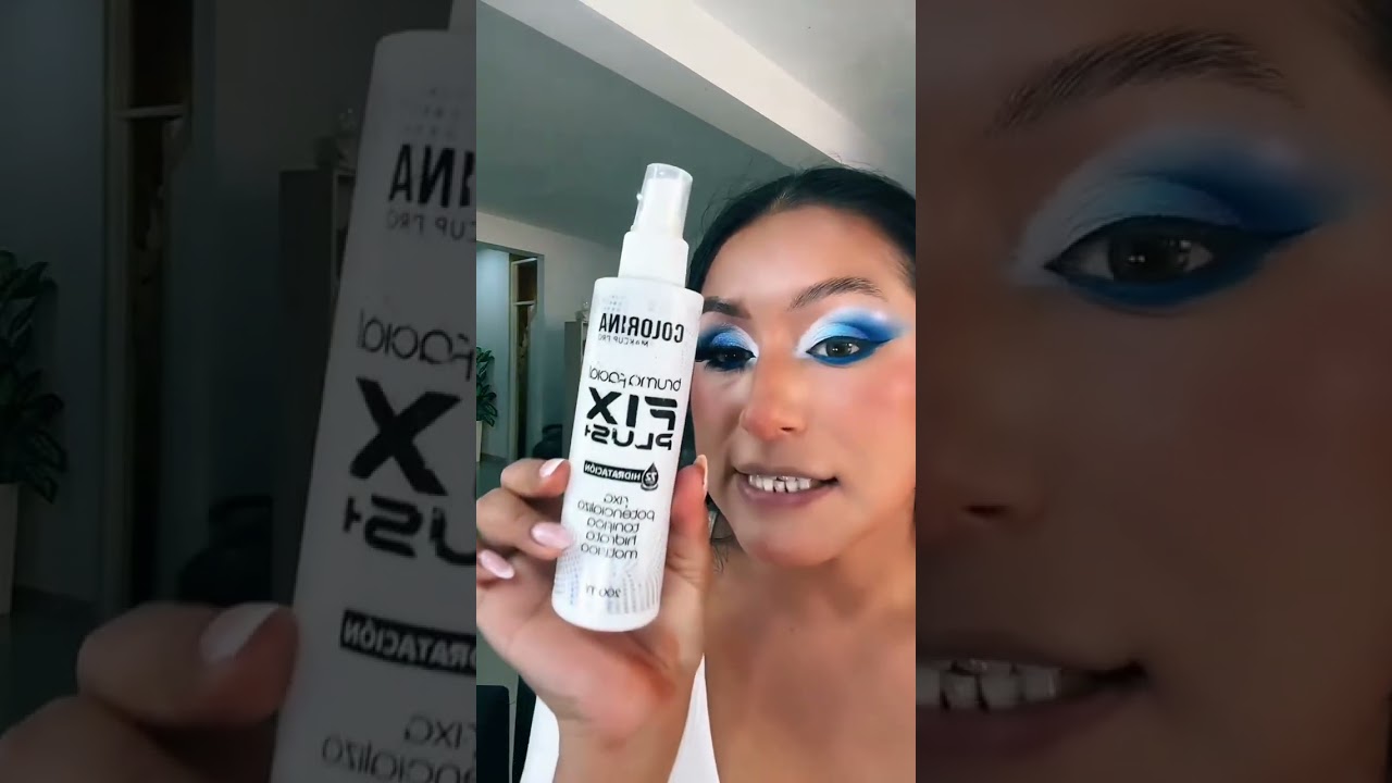Tutorial de maquillaje social fácil y rápido paso a paso cómo maquillar en colores azules 