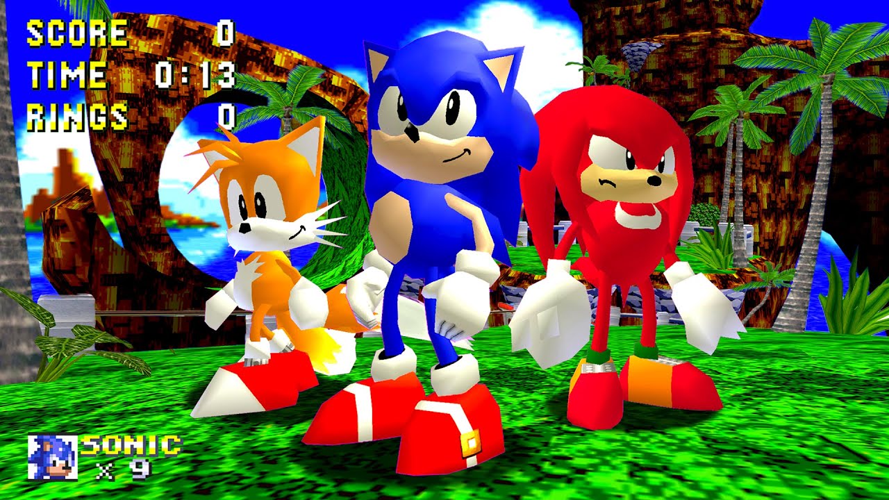Sonic 3 & Knuckles recreated in Sonic Adventure