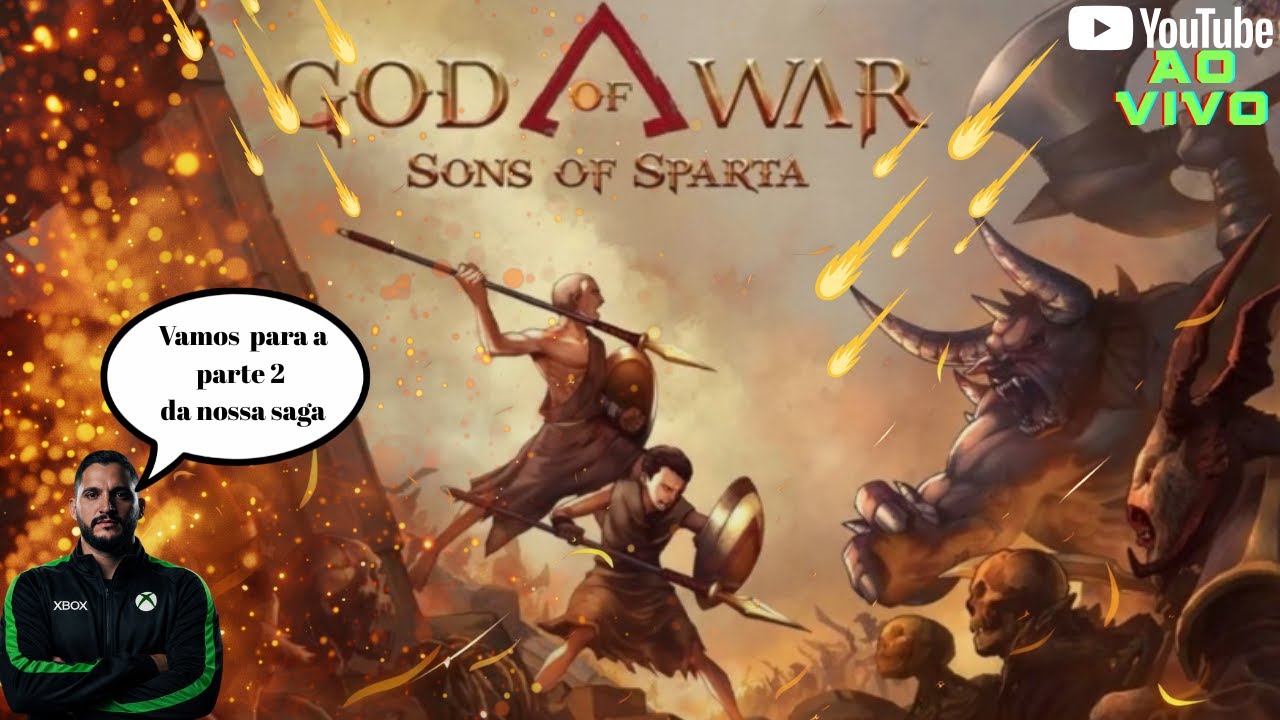 LIVE STREAM AO VIVO💥NOVO GOD OF WAR 💥PART-02