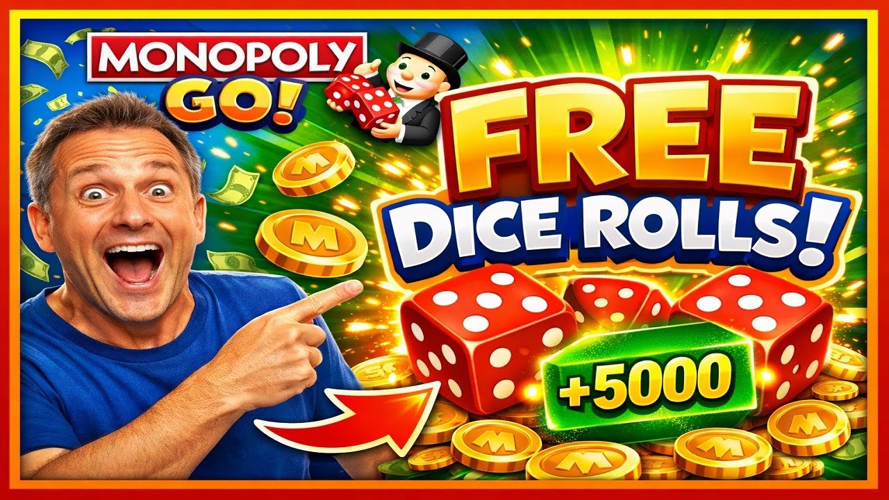 Monopoly GO Hack Dice Rolls 2026 - How to Get free Dice Glitch (Actually Works)