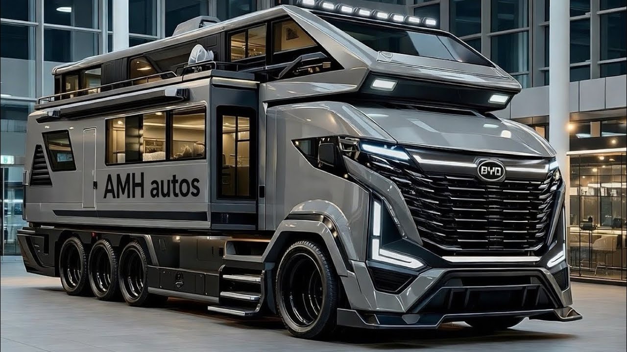 A Luxury Home on Wheels The 2027 BYD T5 Camper Van Experience