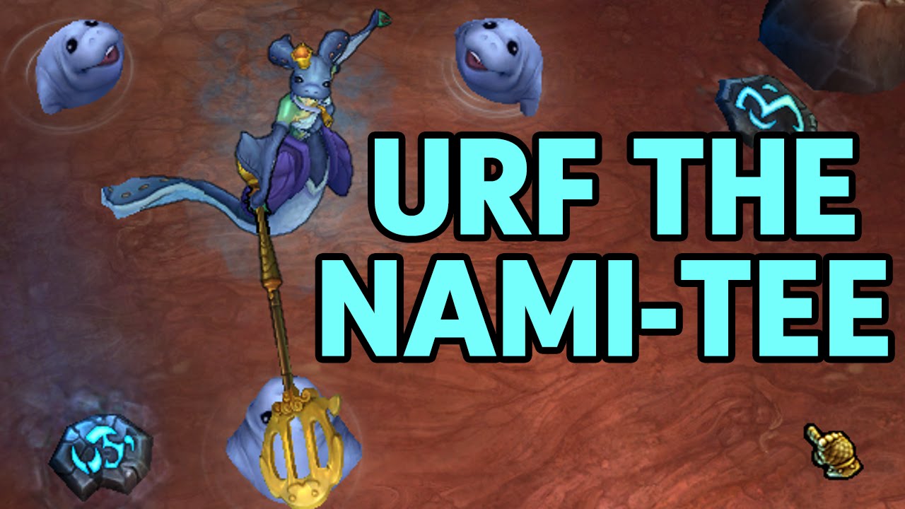 Urf the Nami-Tee Skin Spotlight! (League of Legends / LoL Gameplay)