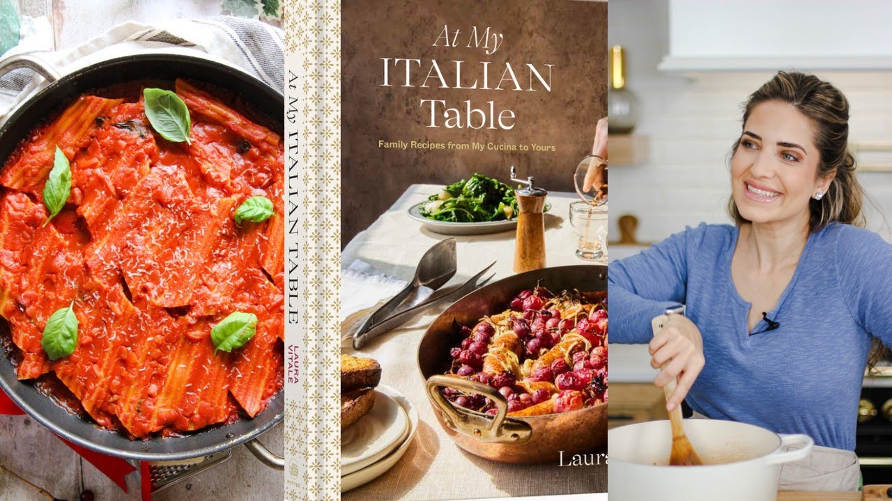 LIVE: At My Italian Table - Cookbook Preview!