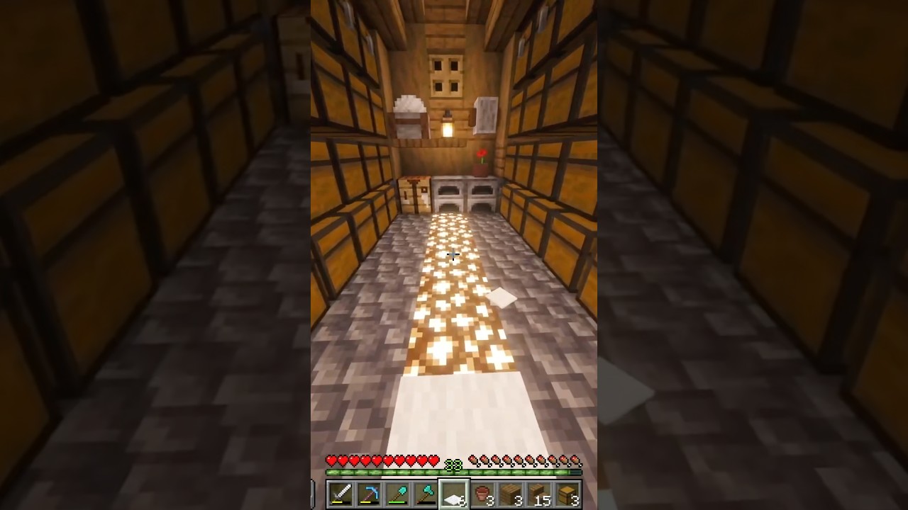 Lighting hack with glow stone in small spaces. 💡 