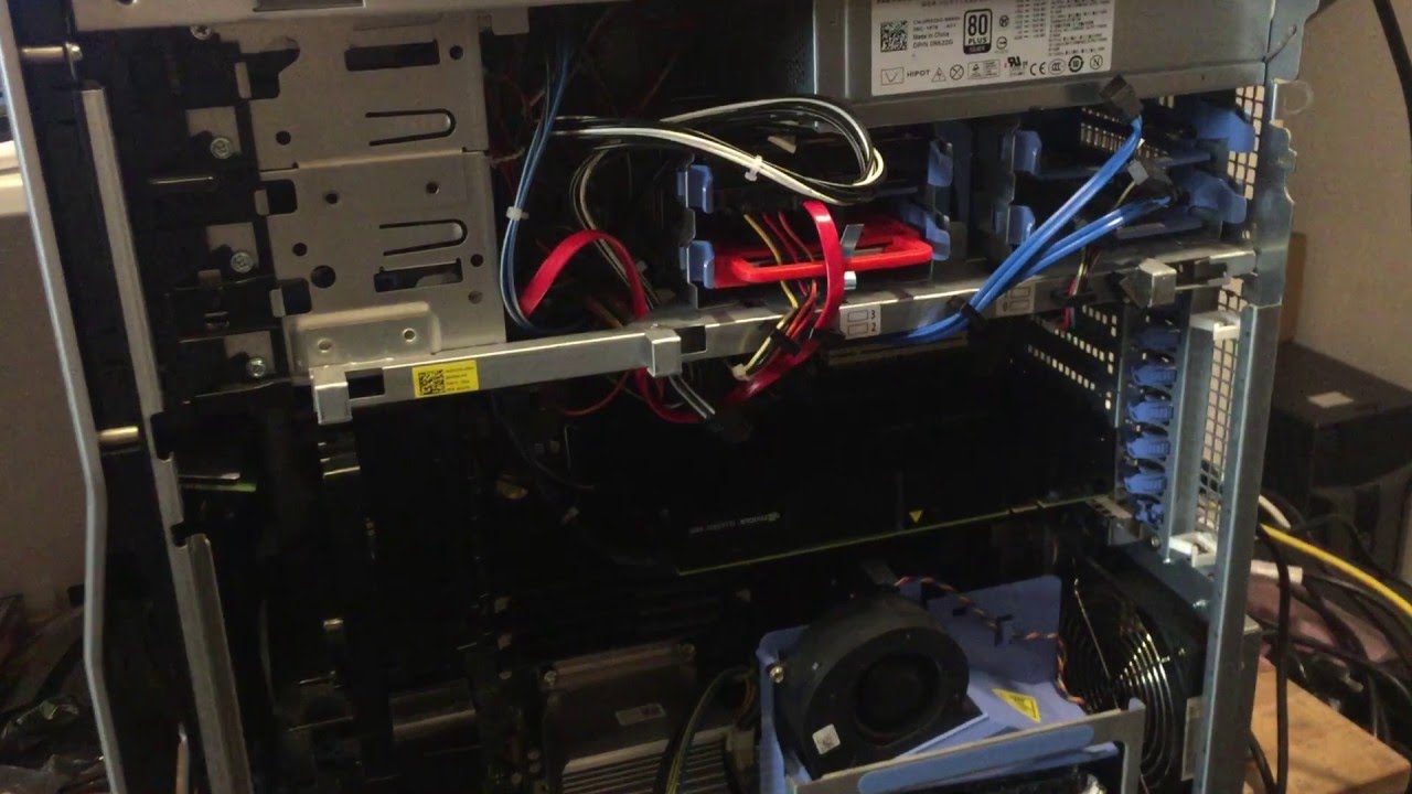 Dell precision T7500 Dual x5687 3.6 ghz quad core 96gb ram quadro 5000 pass mark