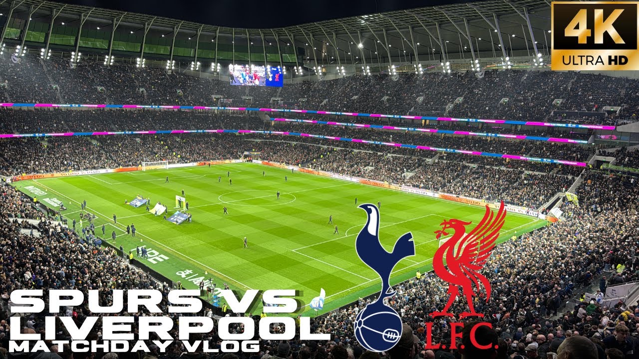 ⚽️ Tottenham Lose But Show Fight In Premier League Defeat ⚽️ | Spurs Vs Liverpool Matchday VLOG [4K]