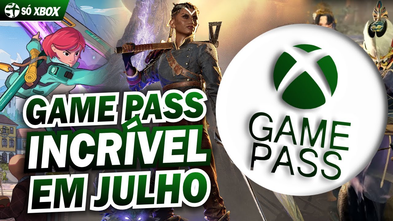 INCRÍVEL! XBOX GAME PASS GIGANTE e MAIS JOGOS CONFIRMADOS pra JULHO!