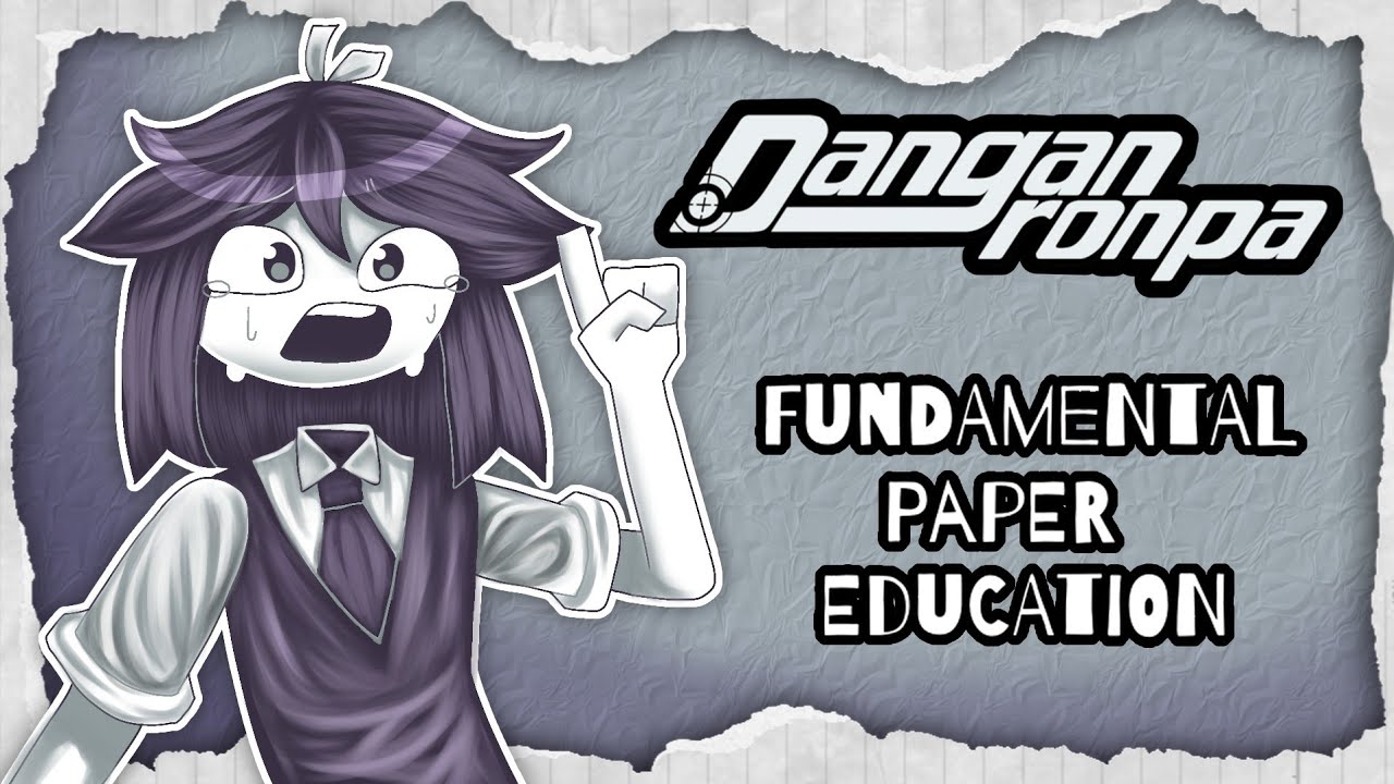 Danganronpa x Fundemental Paper Education but the wheel decides their fate