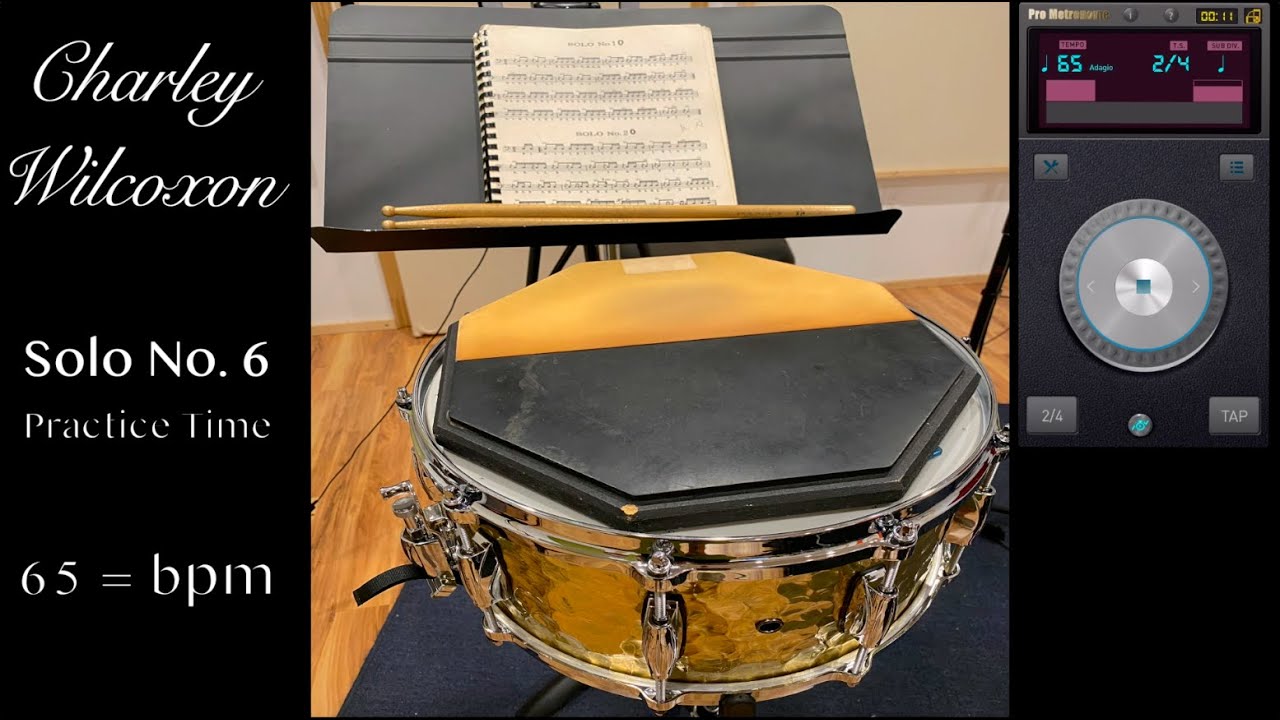 Charley Wilcoxon Practice Solo No. 6