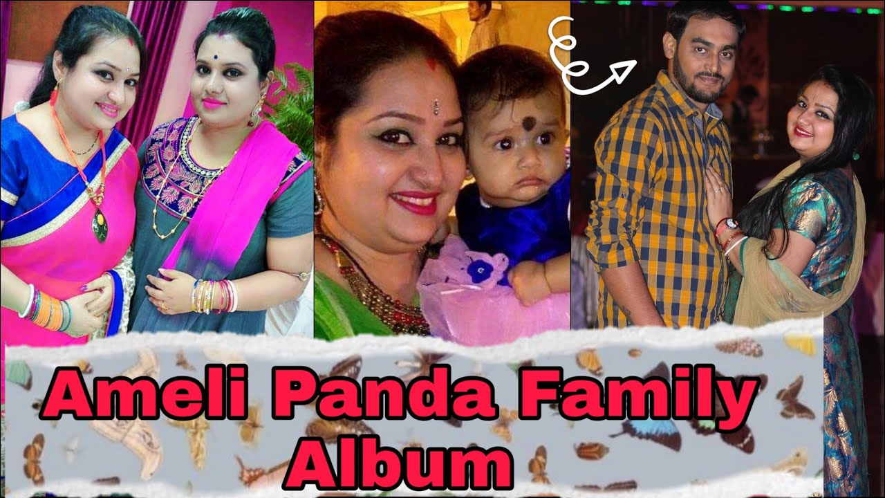 Ameli Panda Family Photos || ameli panda photo || Ollywood Actress || ameli and sister