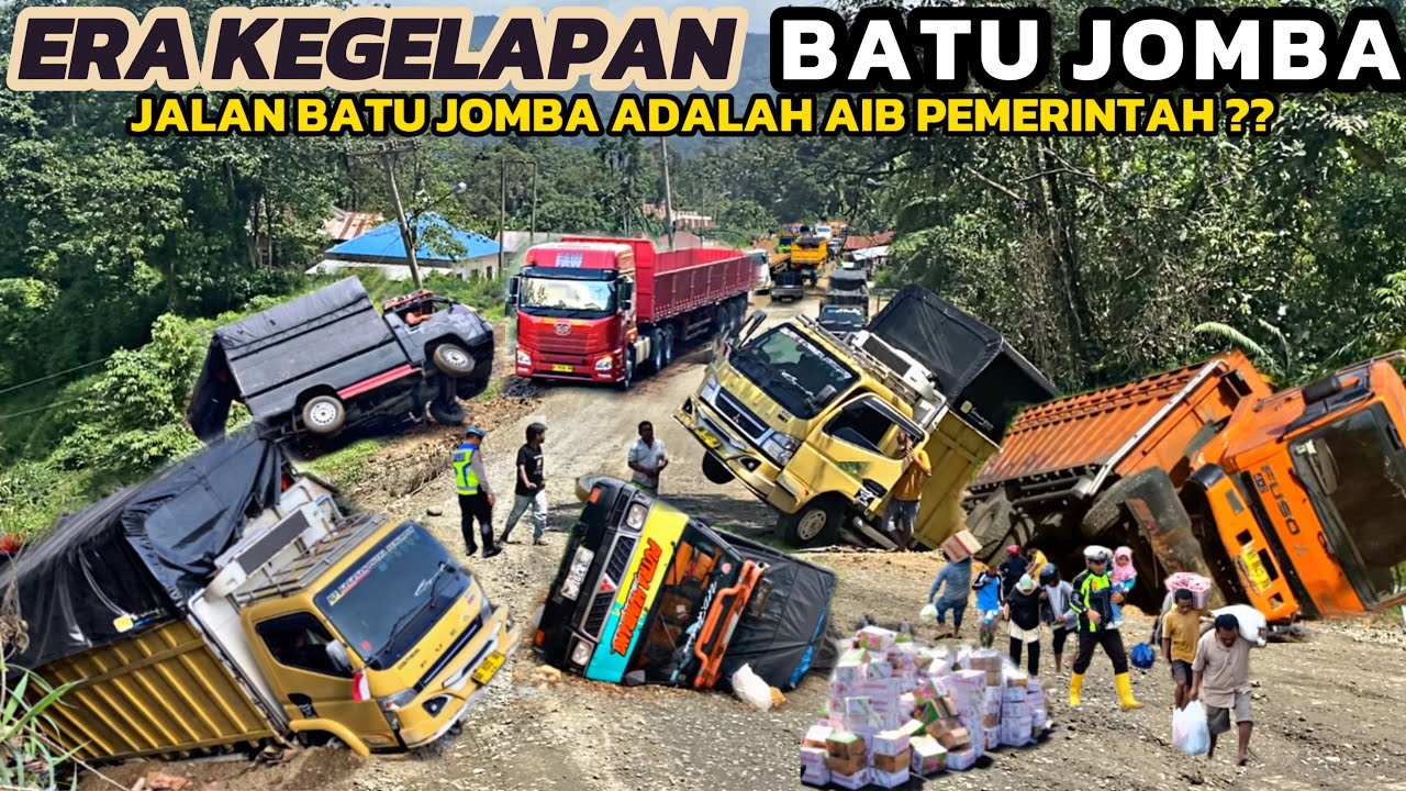 ERA KEGELAPAN BATU JOMBA‼️Banyak K0rb4n Berjatuhan‼️Detik-detik Kecelakaan Di Batu Jomba‼️#batujomba