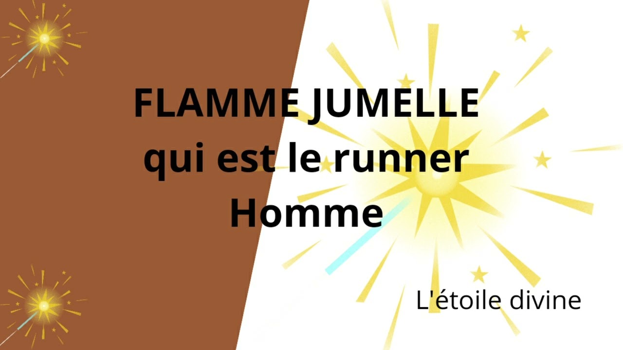 FLAMME JUMELLE qui est l'homme runner #flammejumelle #spiritualité  #runner #couple #eveilspirituel