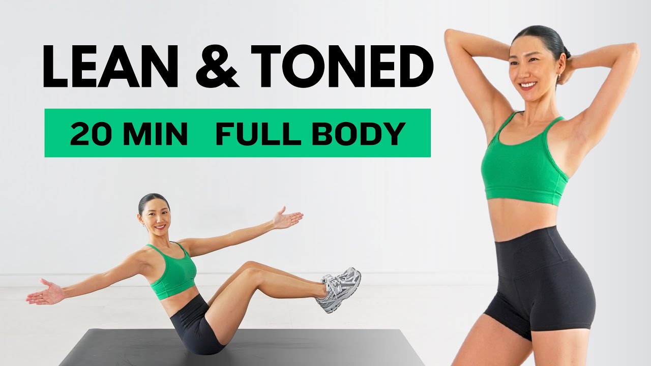 Lean & Toned Full Body 🔥 20 Min Floor Workout