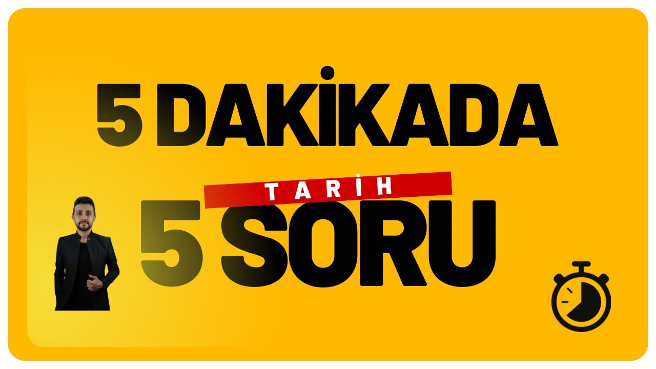 5 DAKİKADA 5 SORU 10 (ATATÜRK'ÜN HAYATI)