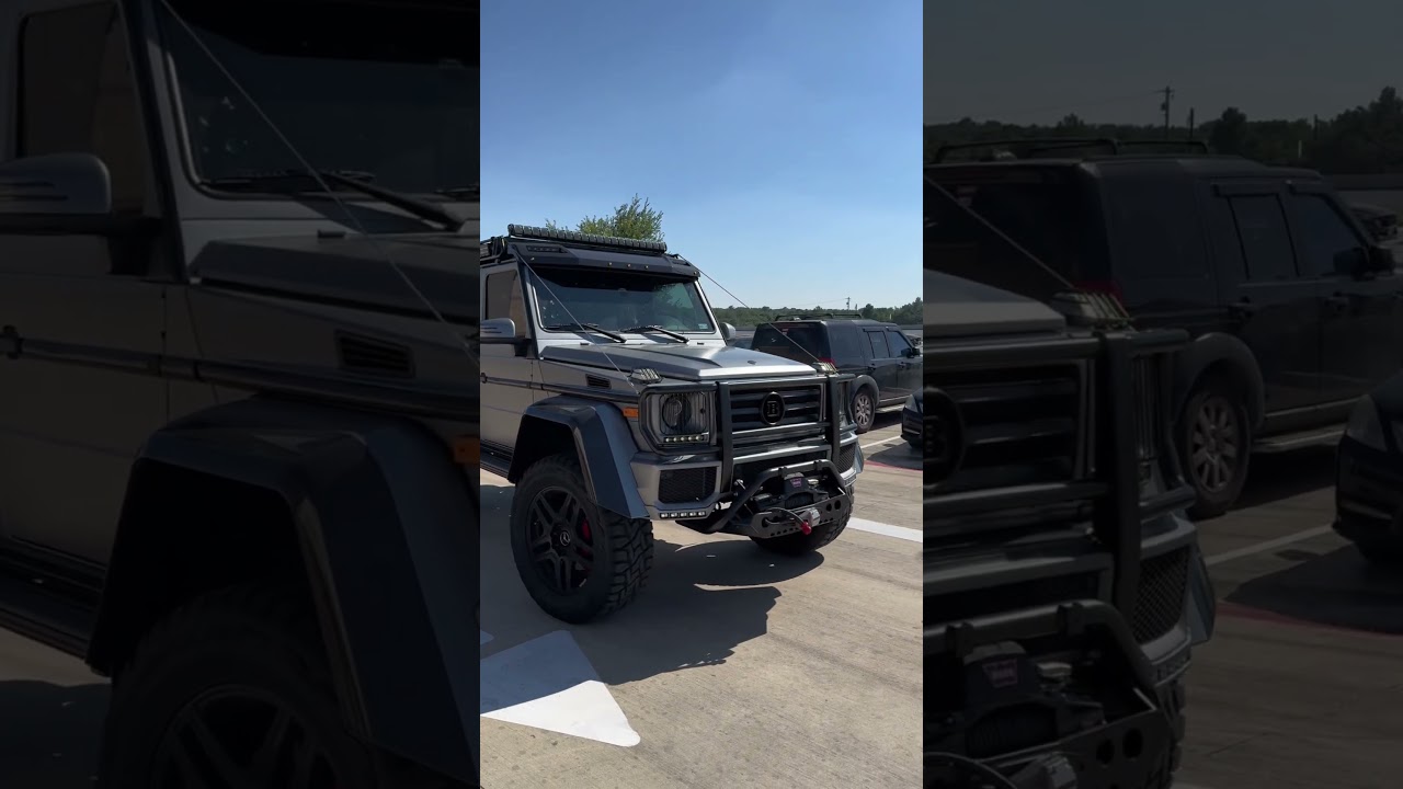 2017 Mercedes G-Wagon 4x4 Squared Brabus: Commands Attention and Respect!