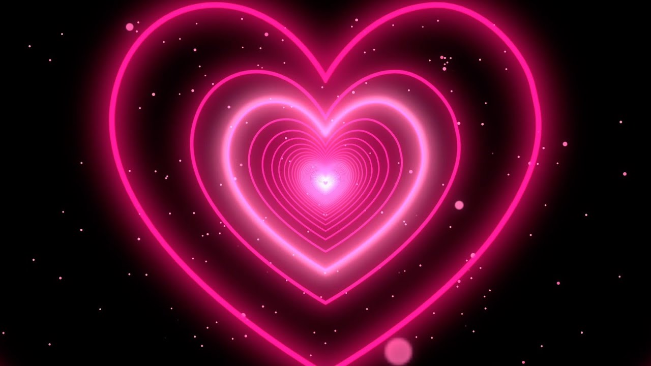 Background Loop💖Pink Heart Background | Background For Valentines Day