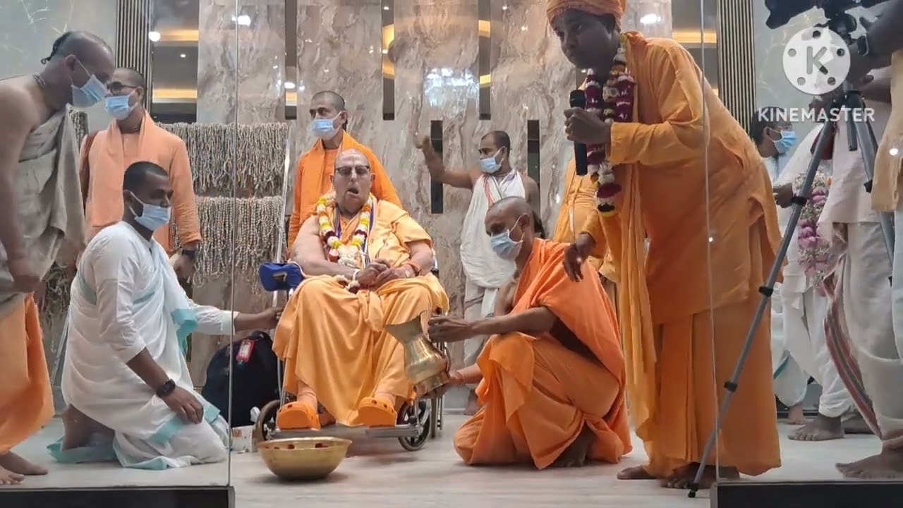 Initiation Ceremony at Sridham Mayapur on 27.02.2025