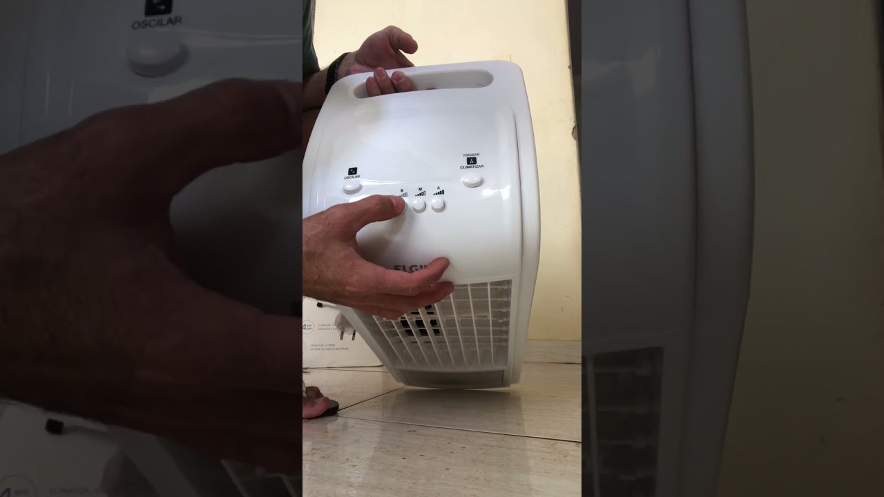 ✅👀🤔 COMO É O CLIMATIZADOR ELGIN SMART NA CAIXA - EXCLUSIVO E SEM CORTES 
