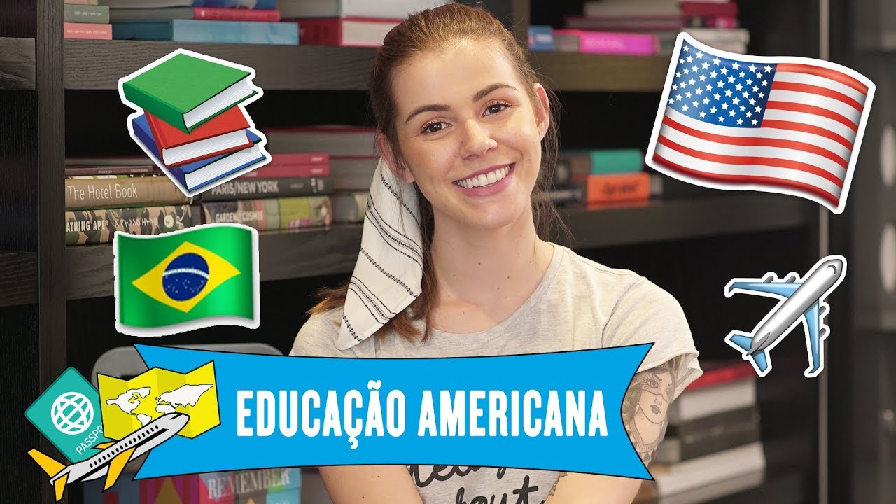 COMO &Eacute; O SISTEMA EDUCACIONAL NOS EUA (EM 1 MIN)