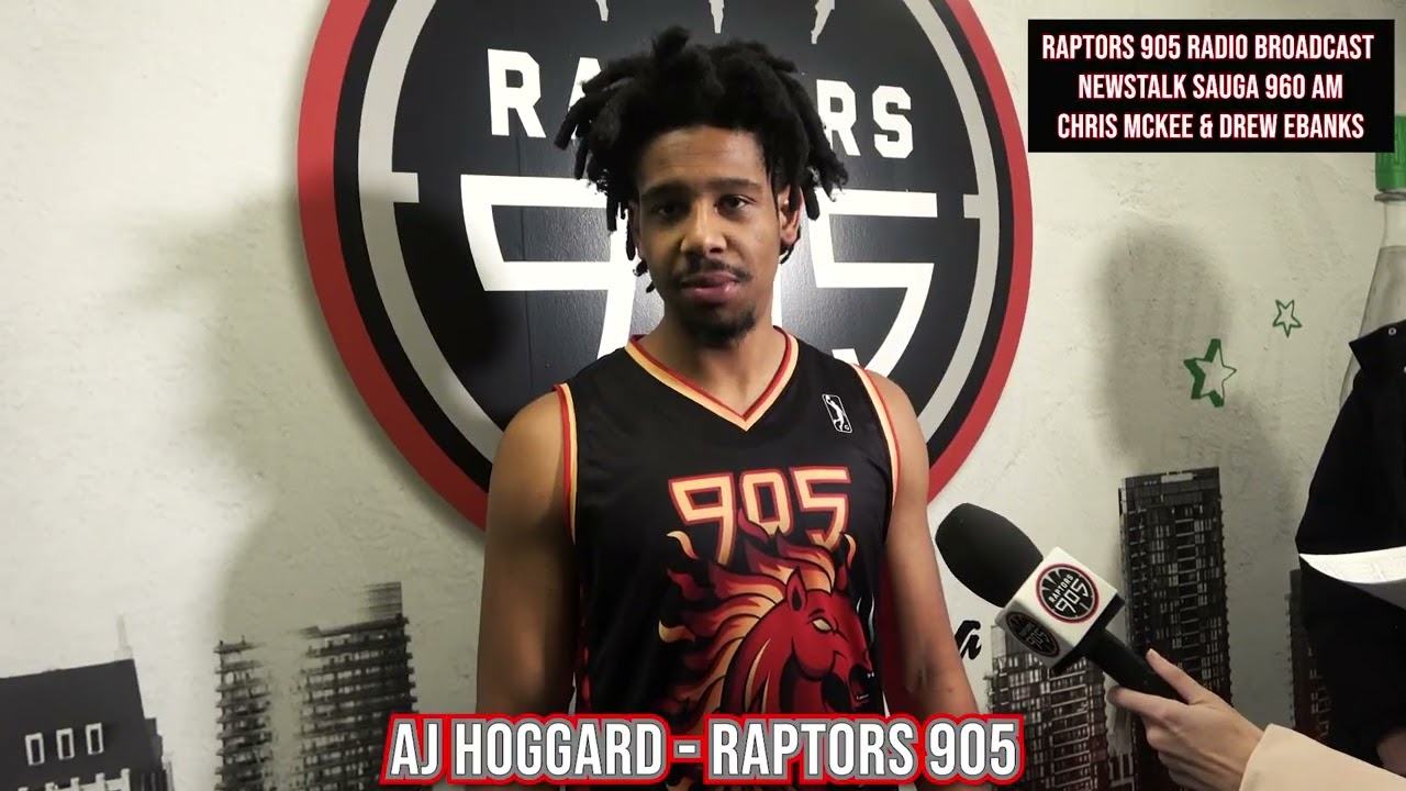 Former Michigan State and Vanderbilt star AJ Hoggard has developed into key contributor Raptors 905
