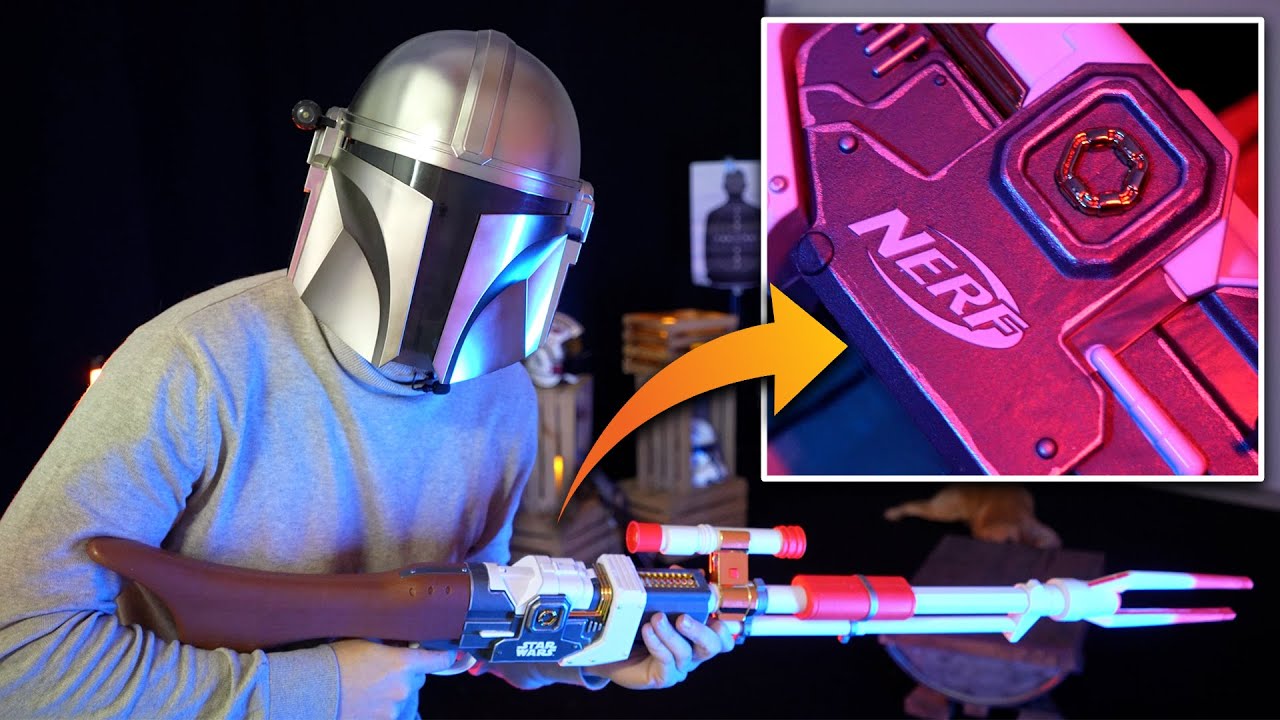 Limitierte Mandalorian Nerfgun Amban Rifle 😍 - STAR WARS Unboxing