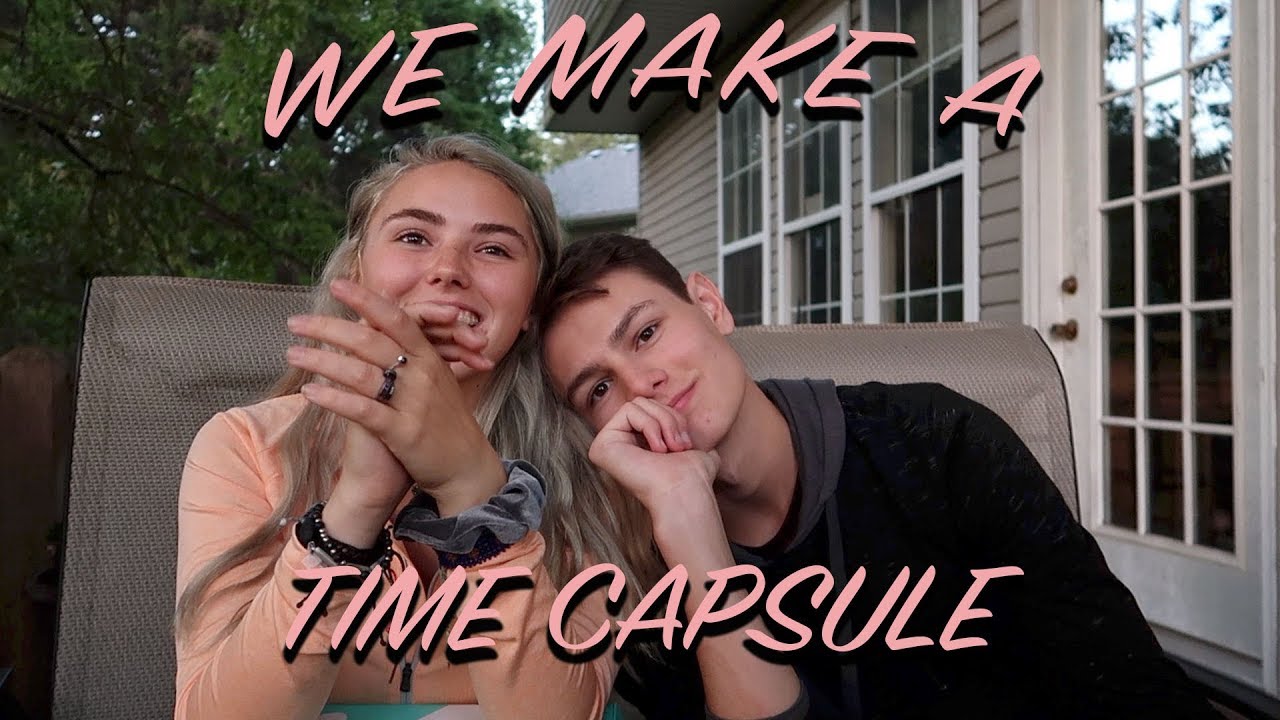 Making a Time Capsule with my boyfriend!