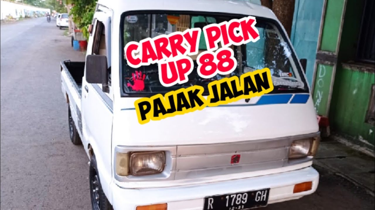 Carry 1.0 Pick Up 1988 Pajak Jalan - Jual Suzuki Carry Pick Up Tahun 1988