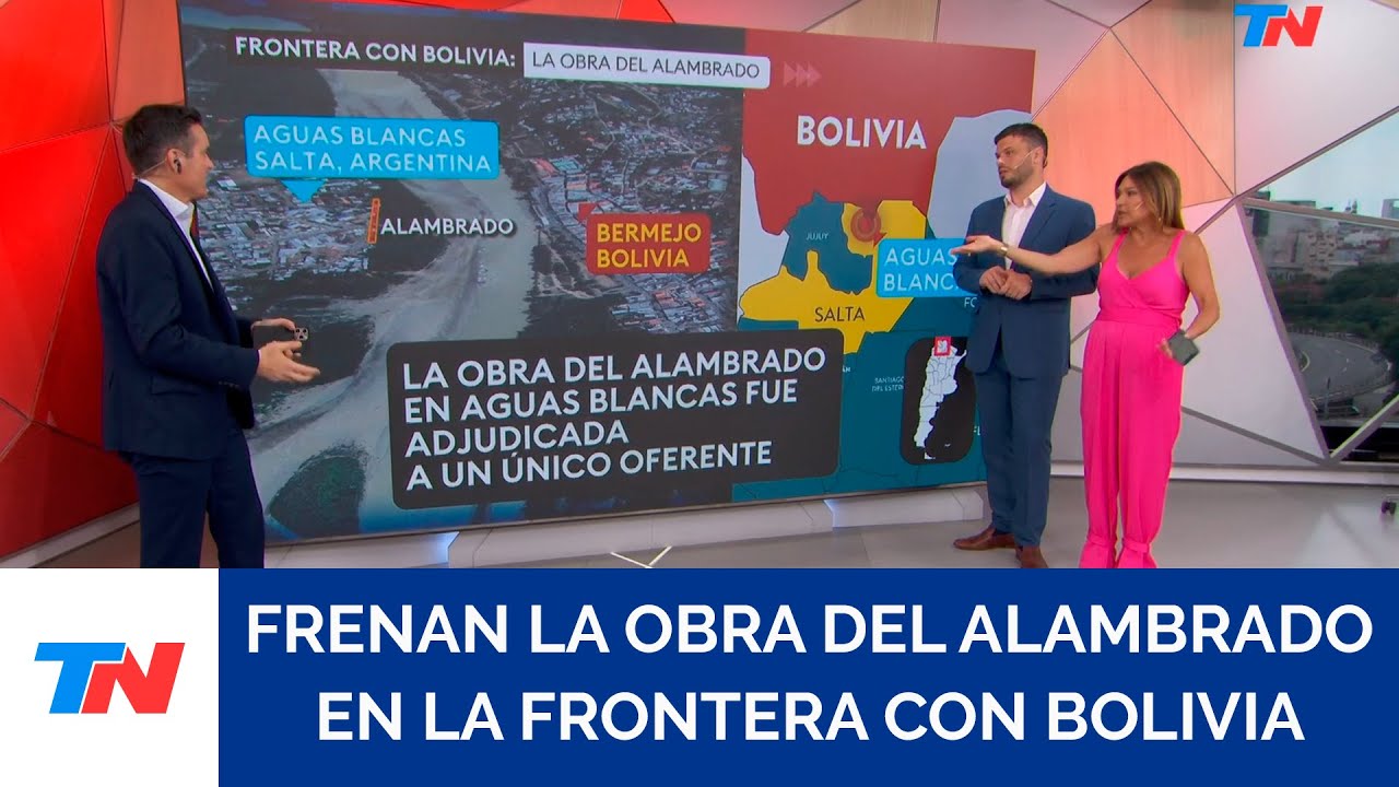 FRONTERA CON BOLIVIA I Un vecino pidió a la Justicia frenar la construcción del alambrado en Salta