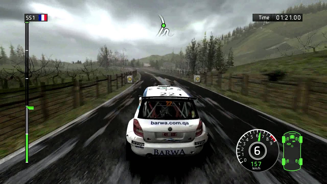 WRC (2010) - Rallye de France, Vallée De Munster 1 - Škoda Fabia S2000