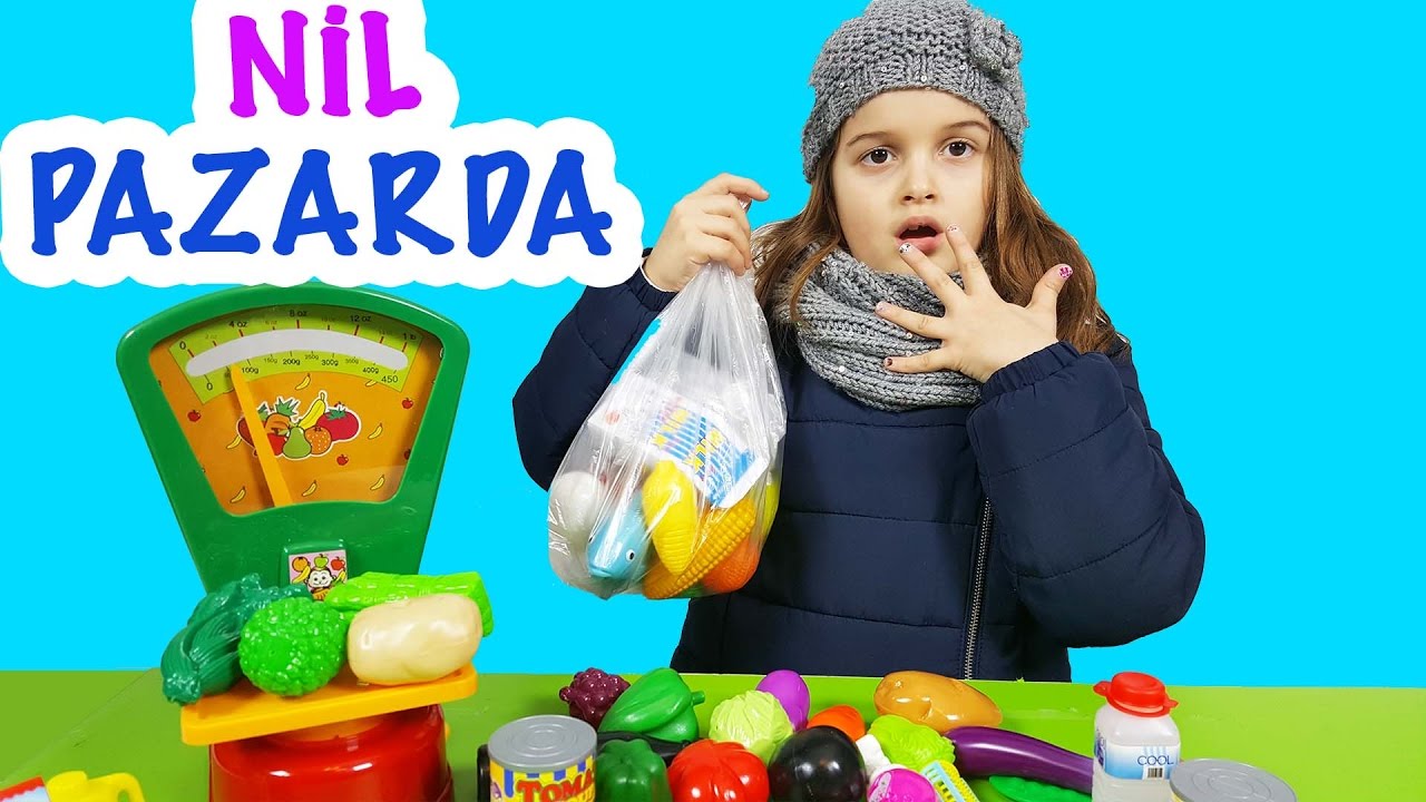 Nil Pazarda Çizgi Film Tadında | Eğlenceli Çocuk Videosu | EvcilikTV