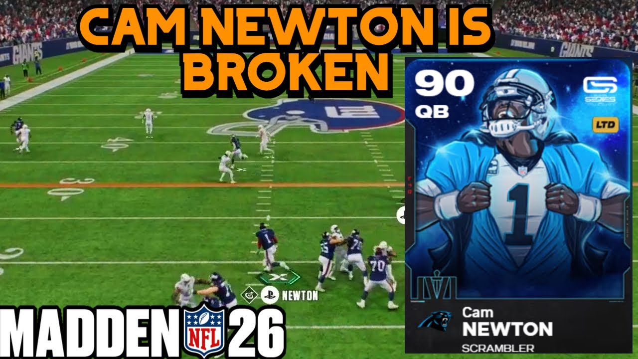Cam Newton Is Broken Need This Card ASAP!!! - Madden 26 Ultimate Team