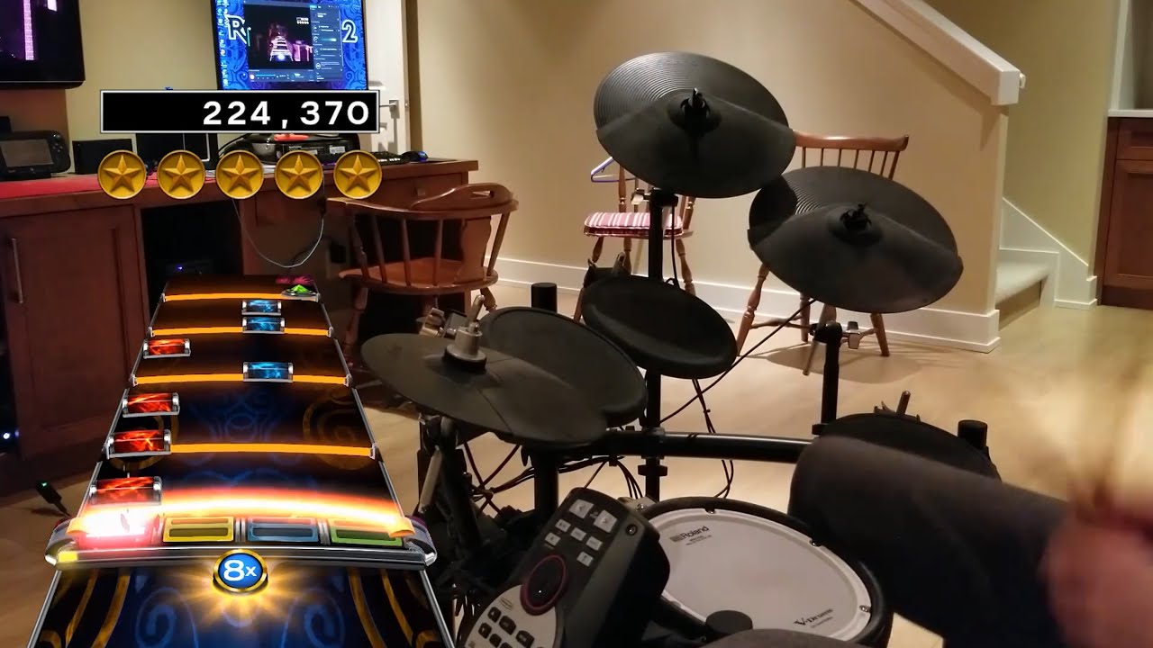 Hot Blooded by Foreigner | Rock Band 4 Pro Drums 100% FC