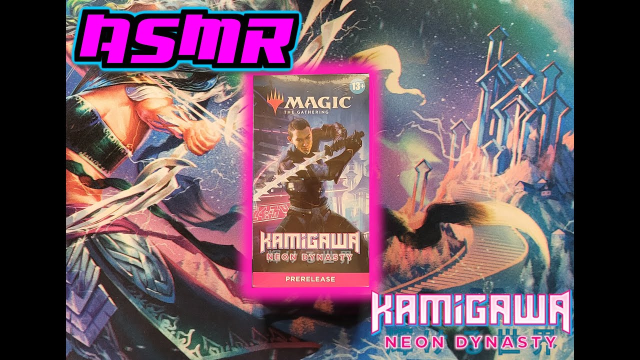 Magic The Gathering ASMR - Kamigawa Prerelease [No Talking]