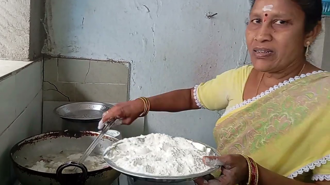 Uppudu pindi recepie # Telangana special # Made by Mother in law # GajjiDousik 1064