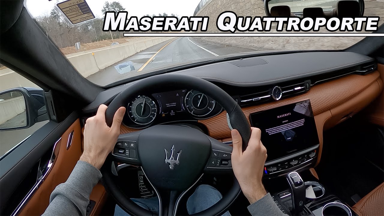 Maserati Quattroporte Modena 2022 года — почему вам стоит прокатиться на этом итальянском GT (бин...