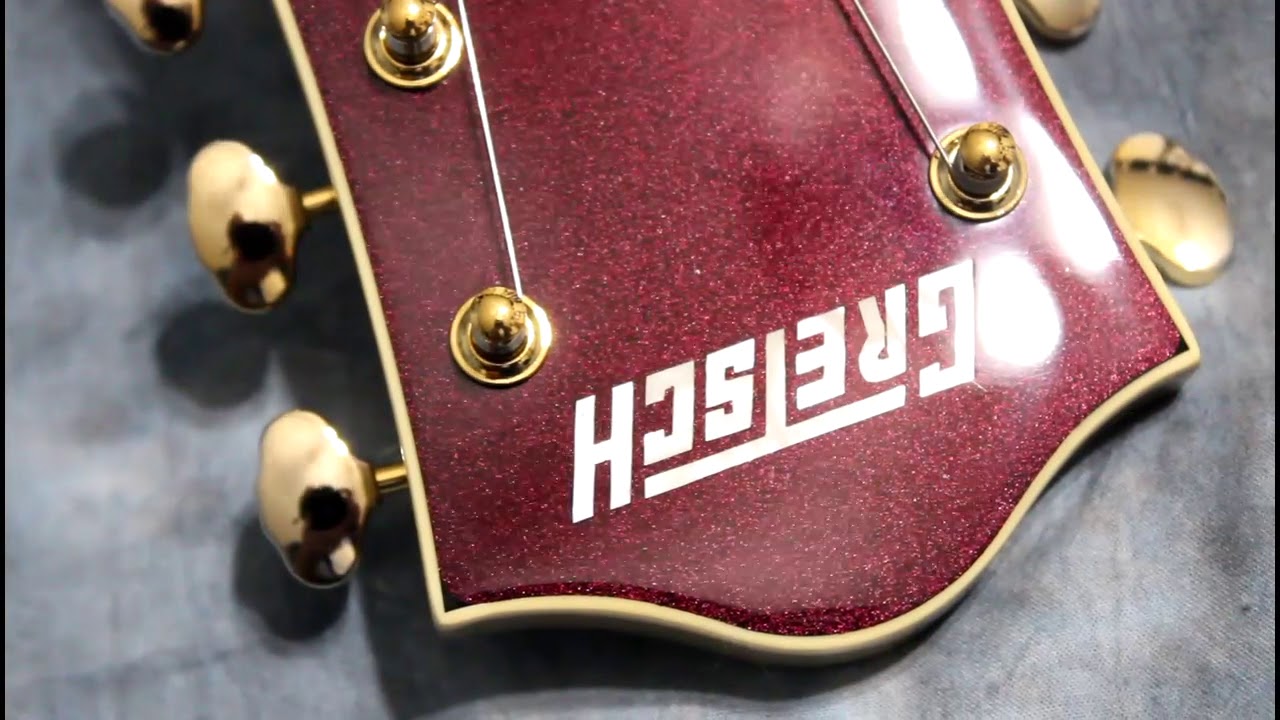2018 Gretsch G5420TG Electromatic 135th Anniversary 2-Tone Dark Cherry Metallic over Casino Gold
