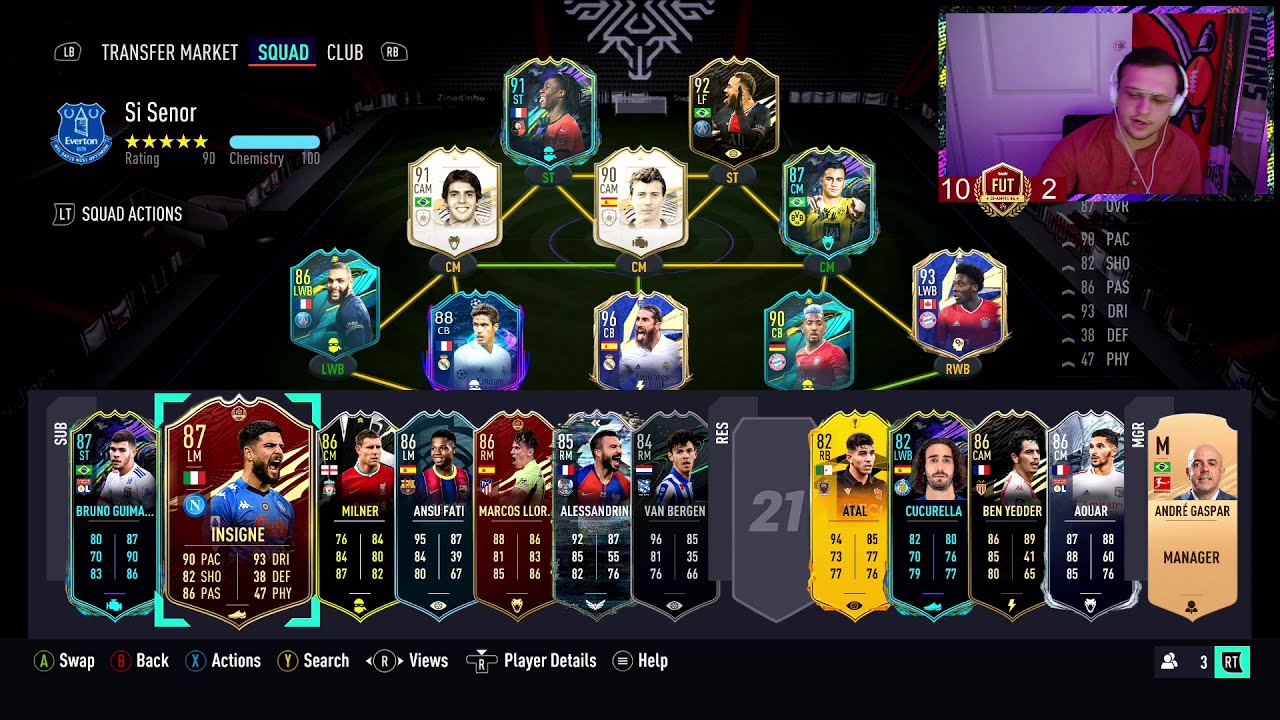 INSANE WEEKEND LEAGUE PLUS PLAYER PICKS AND 10 82-88 PACKS! #FIFA21 Road to Glory #56 #RTG