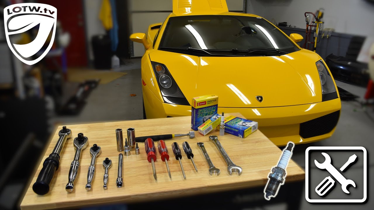 Lamborghini Gallardo Spark Plug Change - Not hard, but details are important