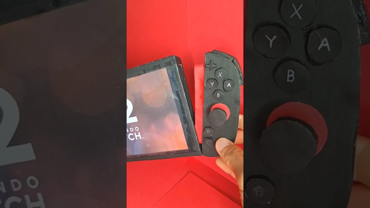 【㊗️100万再生】Switch2を作る　#ダンボール工作 #switch2 #作ってみた