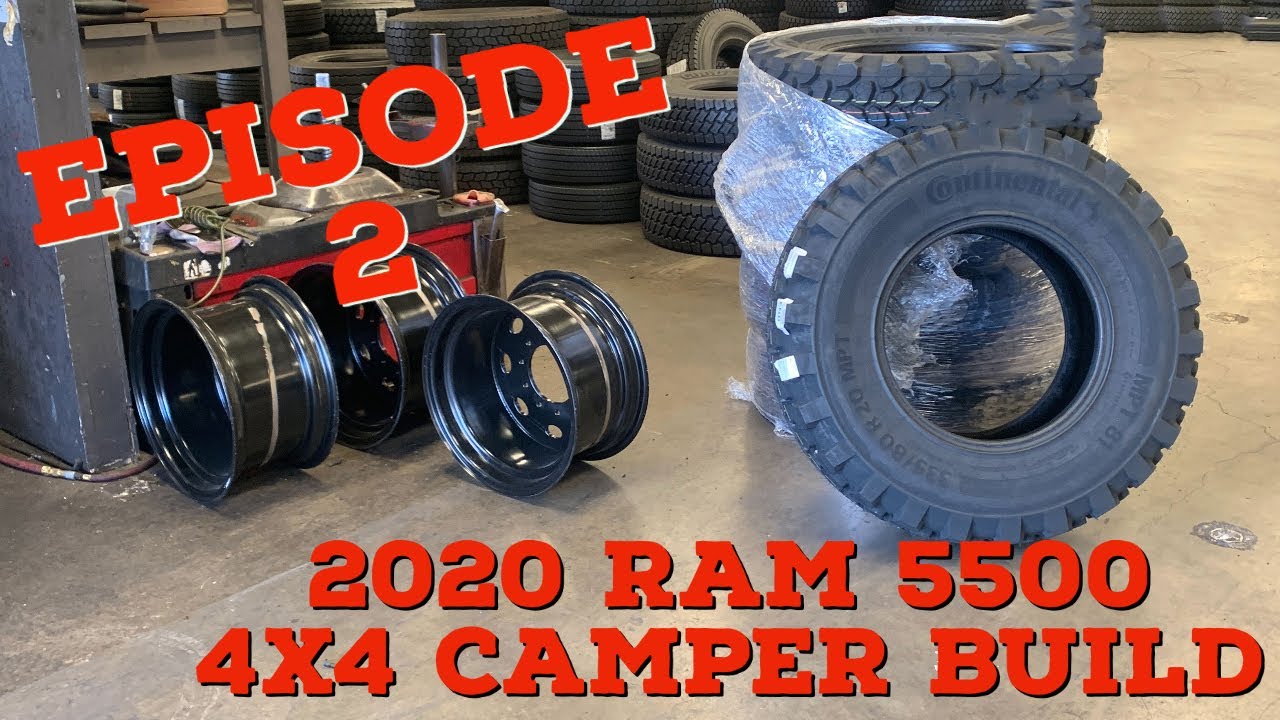 2020 Ram 5500 4x4 Off Grid Camper Build EPISODE #2