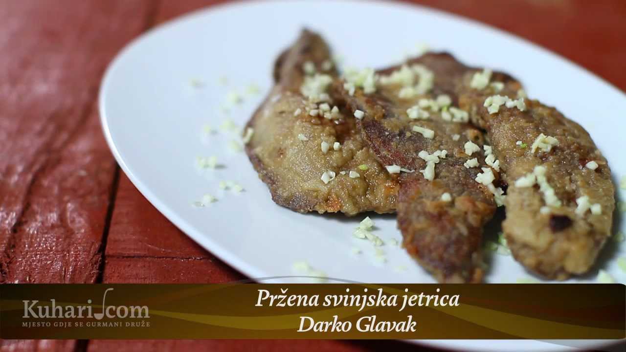 Kuhari : Darko Glavak - Pečene svinjske jetrice