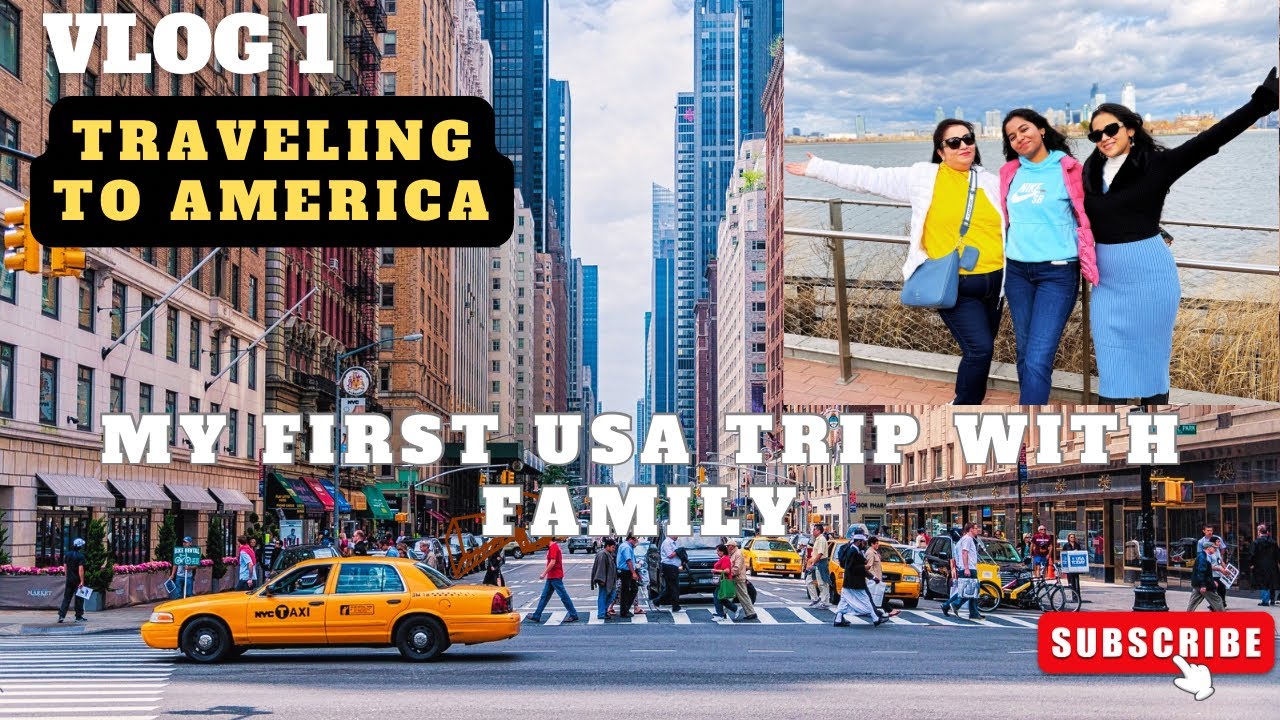 My first USA Trip with family | Vlog 1 - Travelling to America  @travelingartasty 