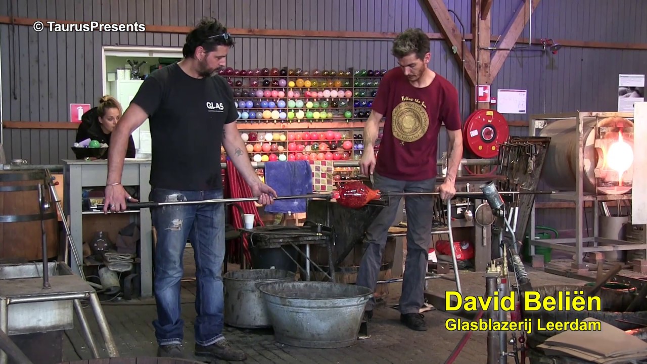 Glasblazer David Beli&euml;n
