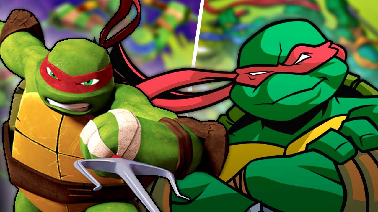 TMNT 2003 против TMNT 2012! Какой сериал про черепашек лучше?