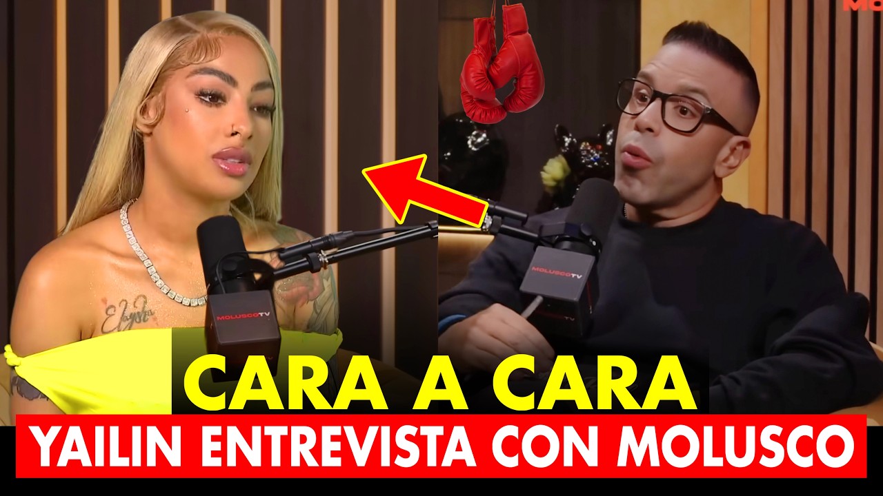 YAILIN CARA A CARA CON MOLUSCO TV EN ENTREVISTA