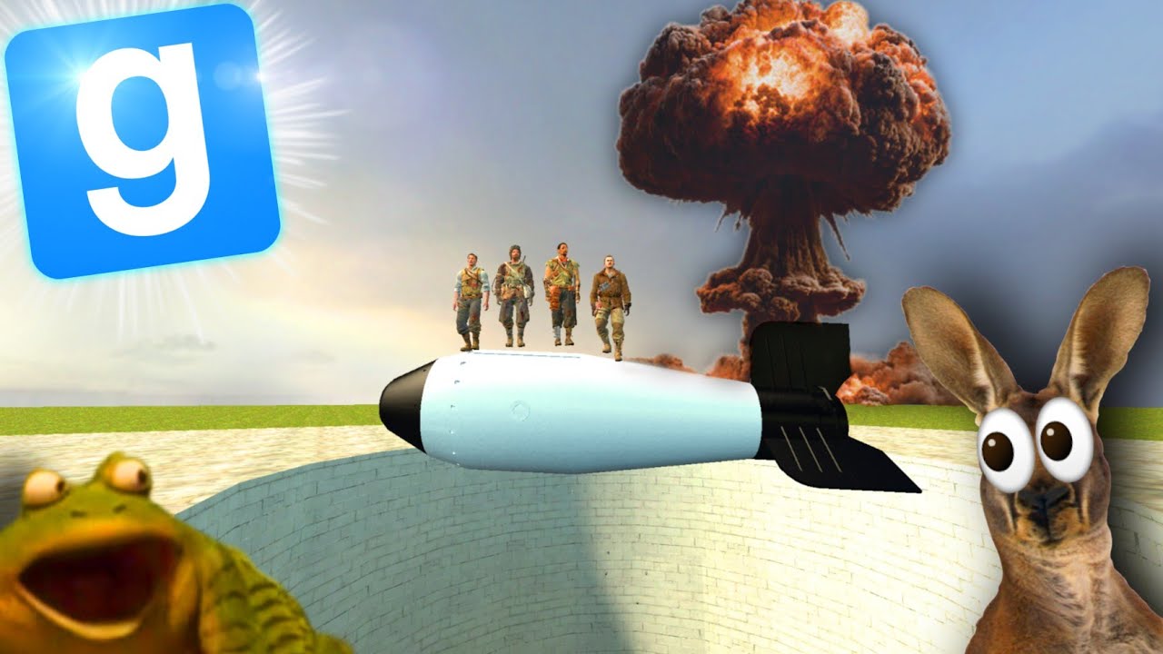Two Idiots And Too Many Nukes | Gmod Sandbox