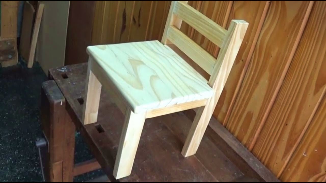 COMO HACER SILLA DE MADERA CON MUY POCAS HERRAMIENTAS - Nueva Edición / Juan Carlos Aquila